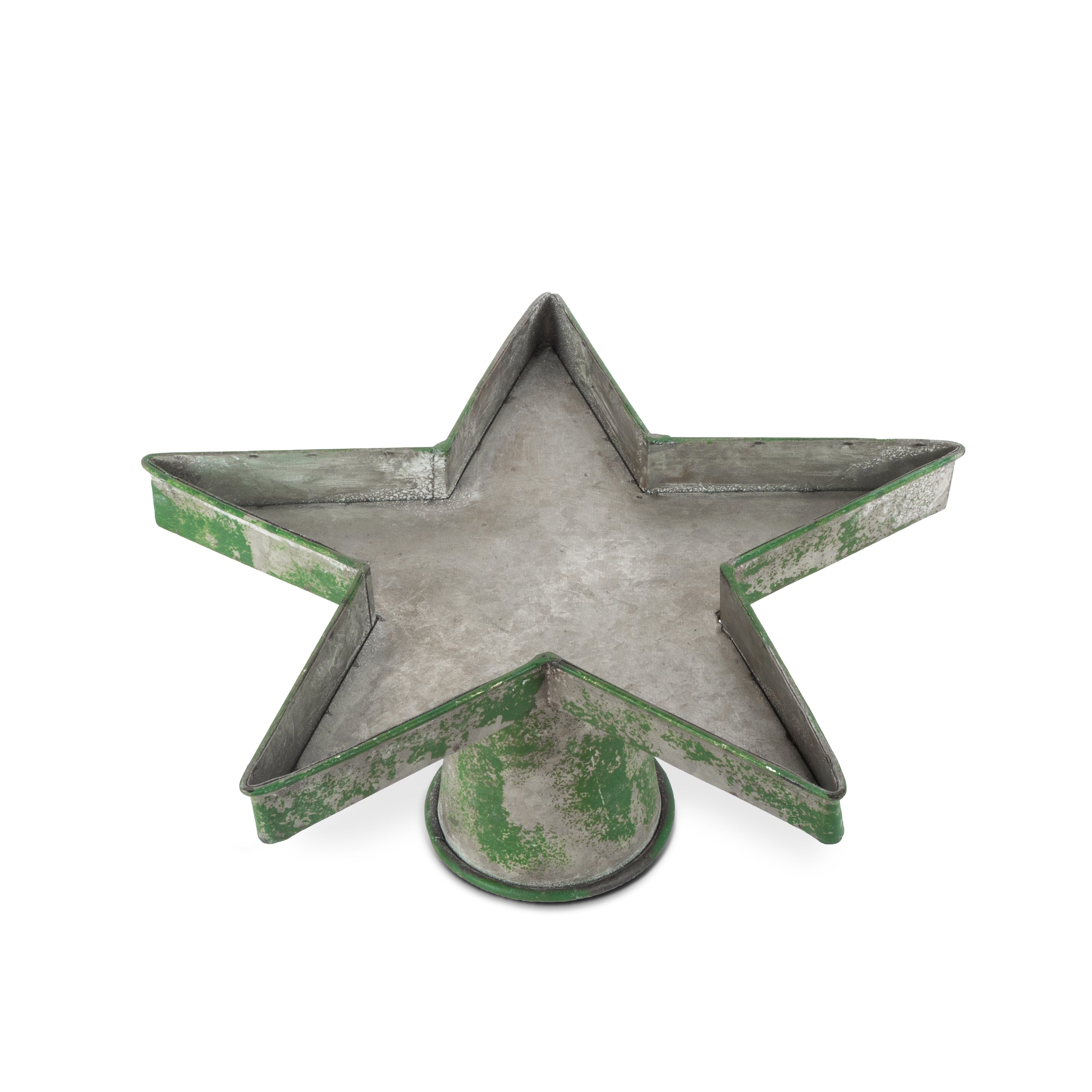 Set of 3 Metal Decorative Star Plant Stands